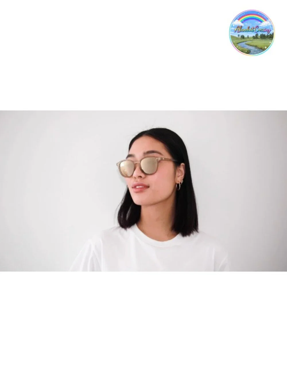 Round Frame Sunglasses Lightweight Shatterproof Lenses Unisex Classic Style